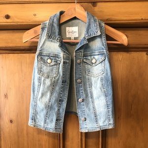 Jessica Simpson Size XS Denim Vest